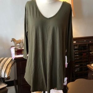 Bobbie Brooks Criss Cross Back Tunic